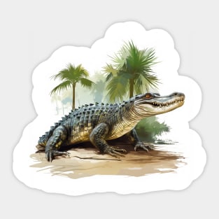 American Alligator Sticker